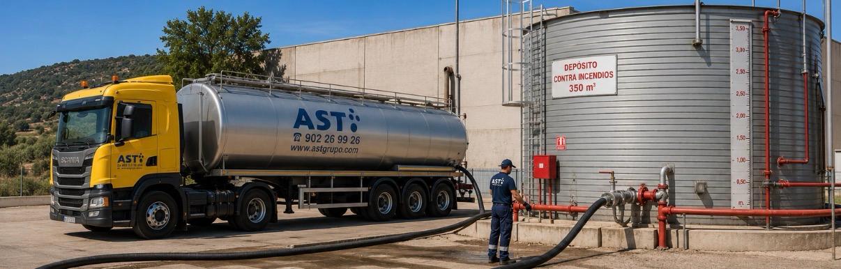 Suministro de agua para depósitos en Madrid
